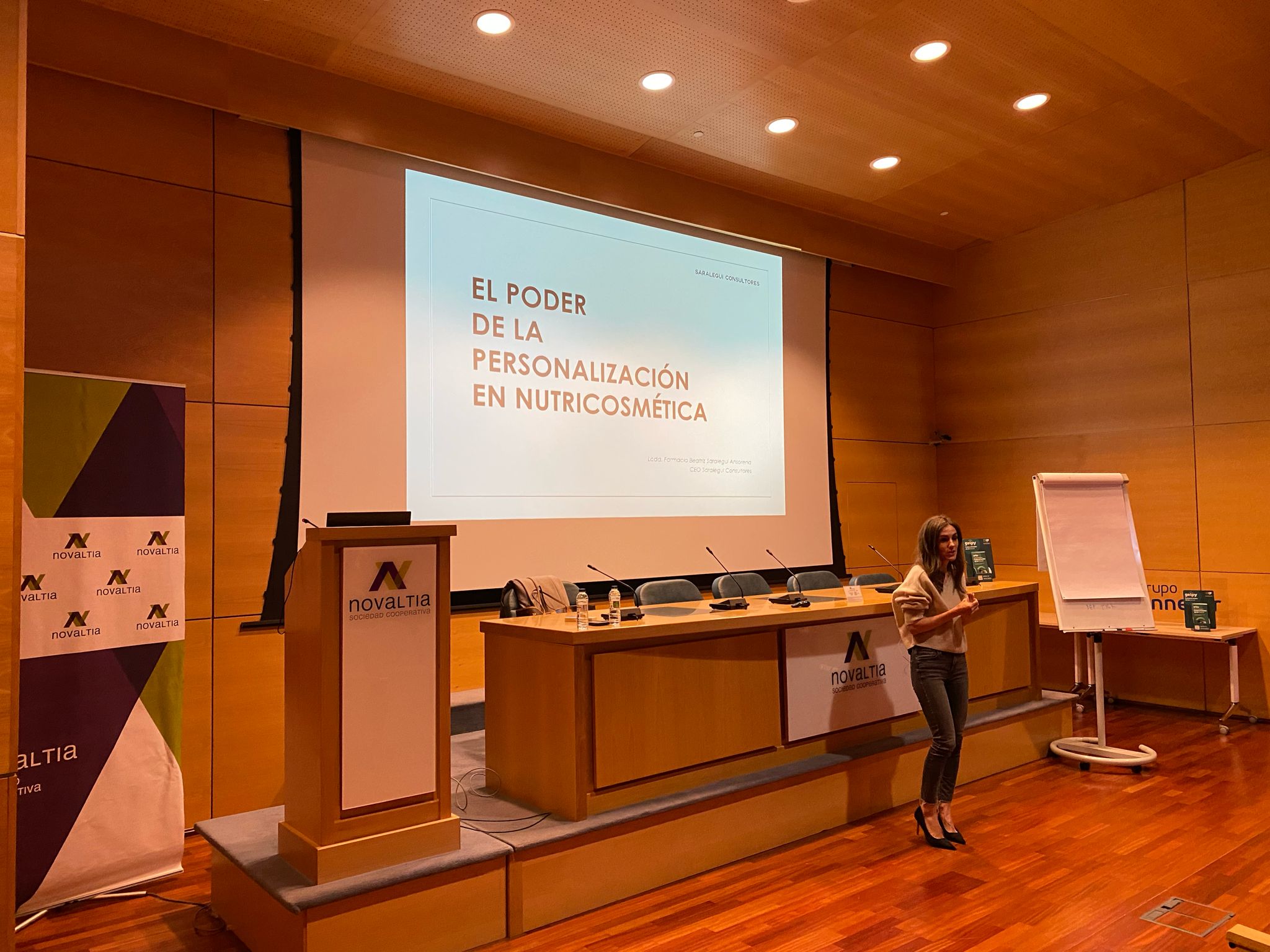 Beatriz Saralegui imparte un taller sobre el poder de la personalización en Nutricosmética